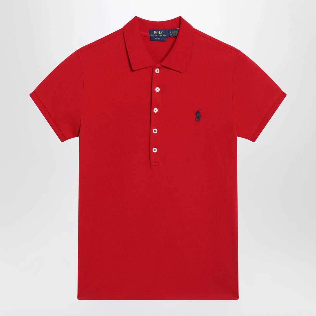 Polo Ralph Lauren - Red Slim-Fit polo shirt Brand Apparel &amp; Accessories > Clothing > Shirts &amp; Tops XS