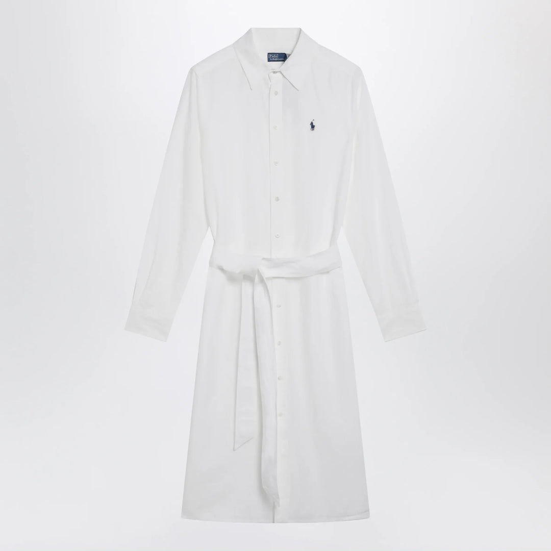 Polo Ralph Lauren - White cotton shirt dress Brand Apparel &amp; Accessories > Clothing > Shirts &amp; Tops 2 US