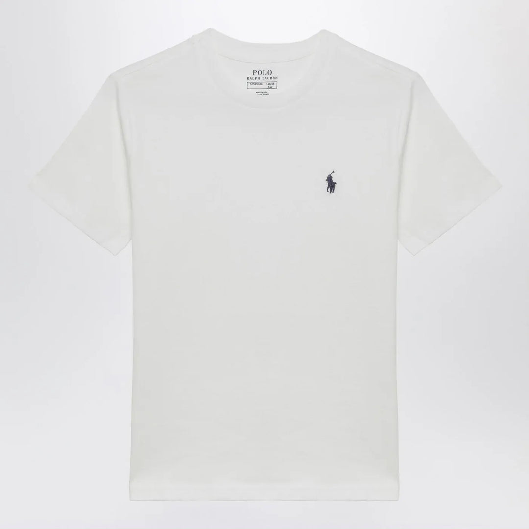 Polo Ralph Lauren - White cotton T-shirt Brand Apparel &amp; Accessories > Clothing > Shirts &amp; Tops S
