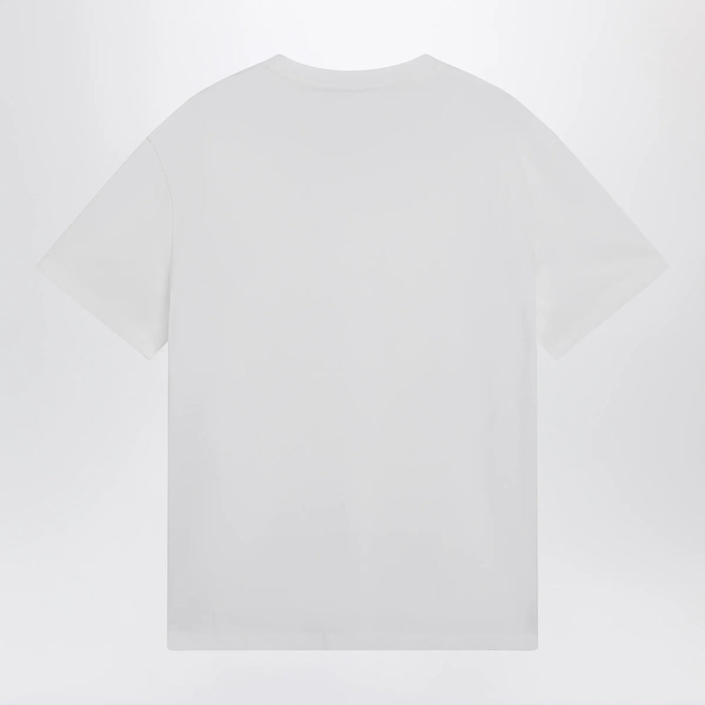 Valentino - White cotton T-shirt with VGold Brand Apparel & Accessories > Clothing > Shirts & Tops