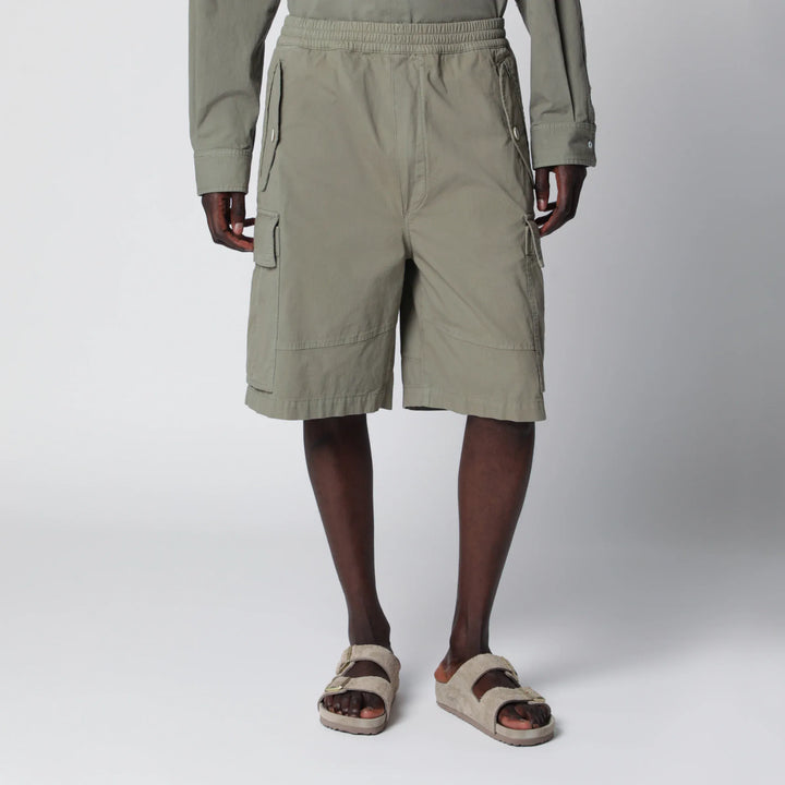 Dsquared2 - D2 Cargo ripstop cotton cargo shorts in oak Brand Apparel &amp; Accessories > Clothing > Shorts