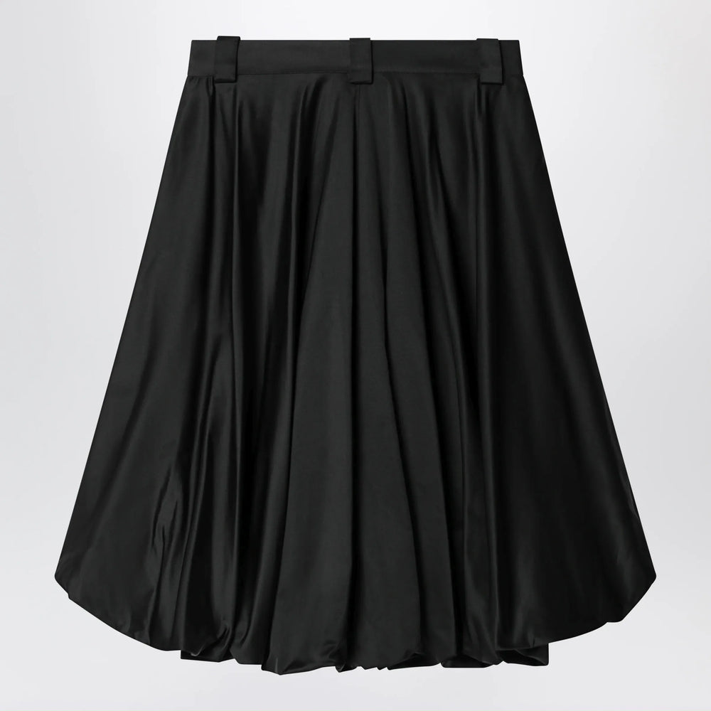 Balenciaga - Black balloon skirt in silk blend Brand Apparel & Accessories > Clothing > Skirts