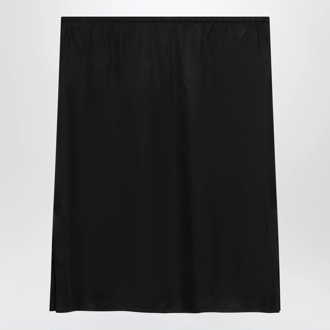 MM6 Maison Margiela - Black skirt in acetate blend Brand Apparel &amp; Accessories > Clothing > Skirts 42  IT