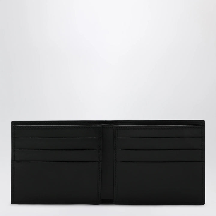 Dolce&amp;Gabbana - Black bi-fold wallet with embossed logo Brand Apparel &amp; Accessories TU