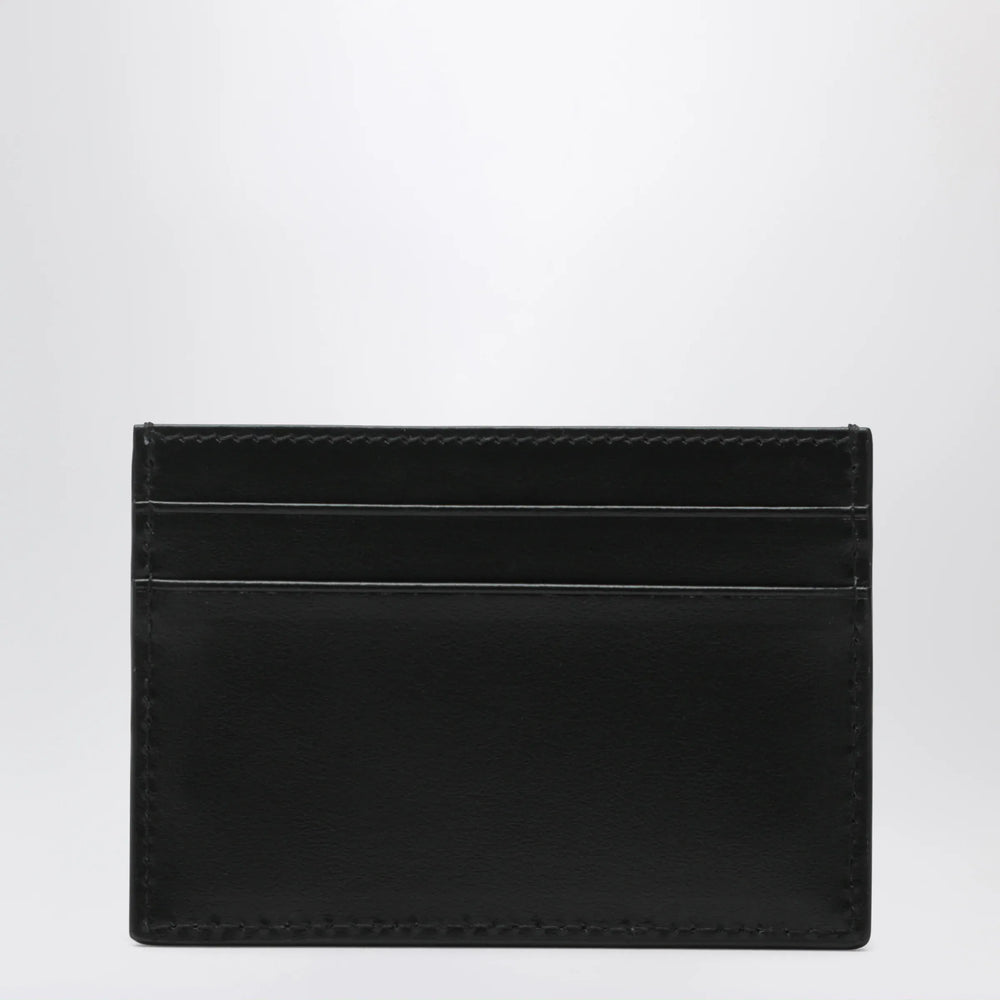 Dolce&Gabbana - Black card holder with embossed logo Brand Apparel & Accessories TU