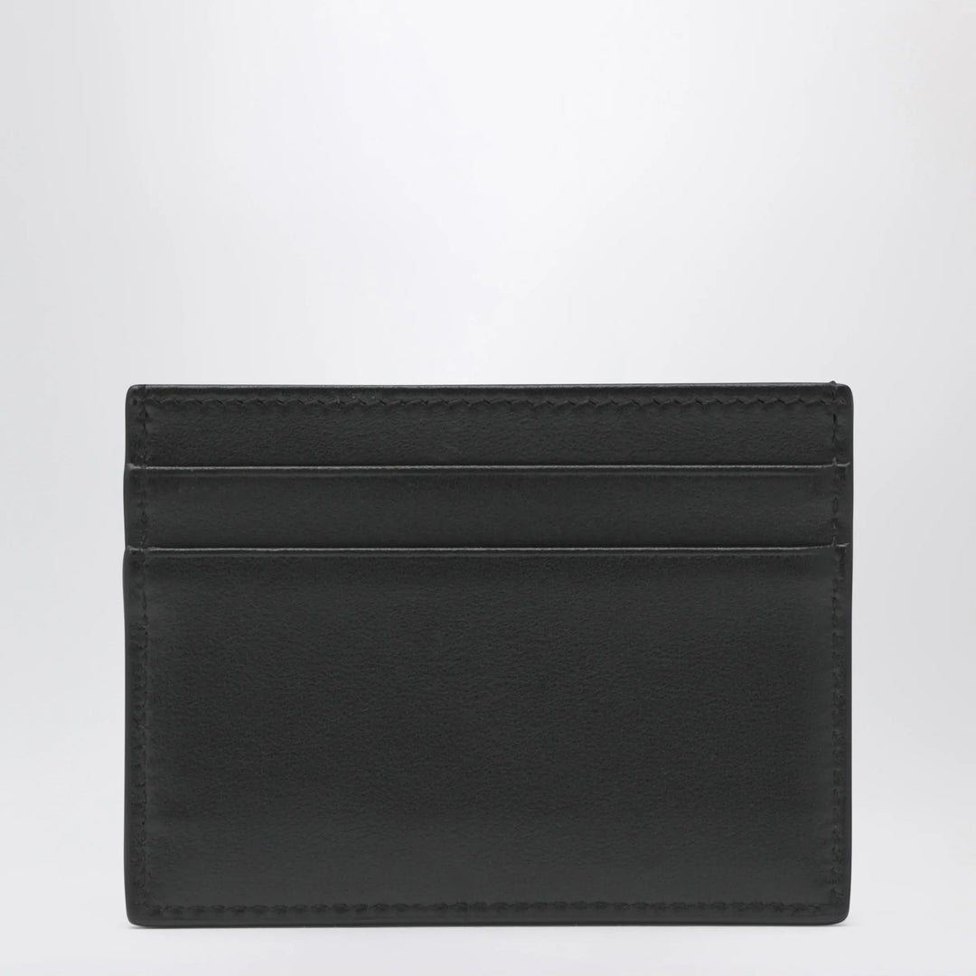 Dolce&amp;Gabbana - Black leather card holder with DG logo Brand Apparel &amp; Accessories TU