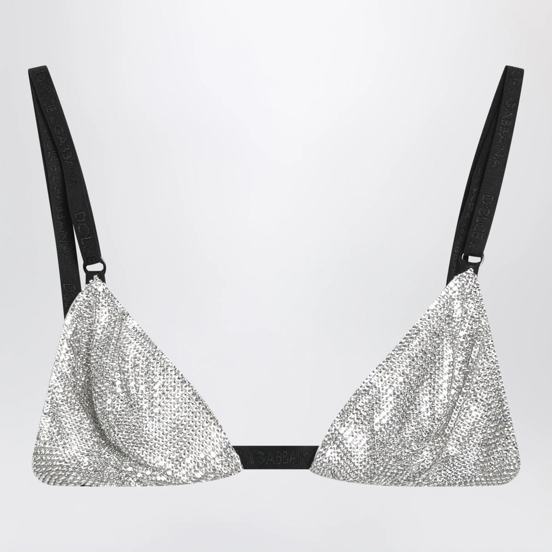 Dolce&Gabbana - Crystal mesh bra in crystal Brand Apparel & Accessories 2