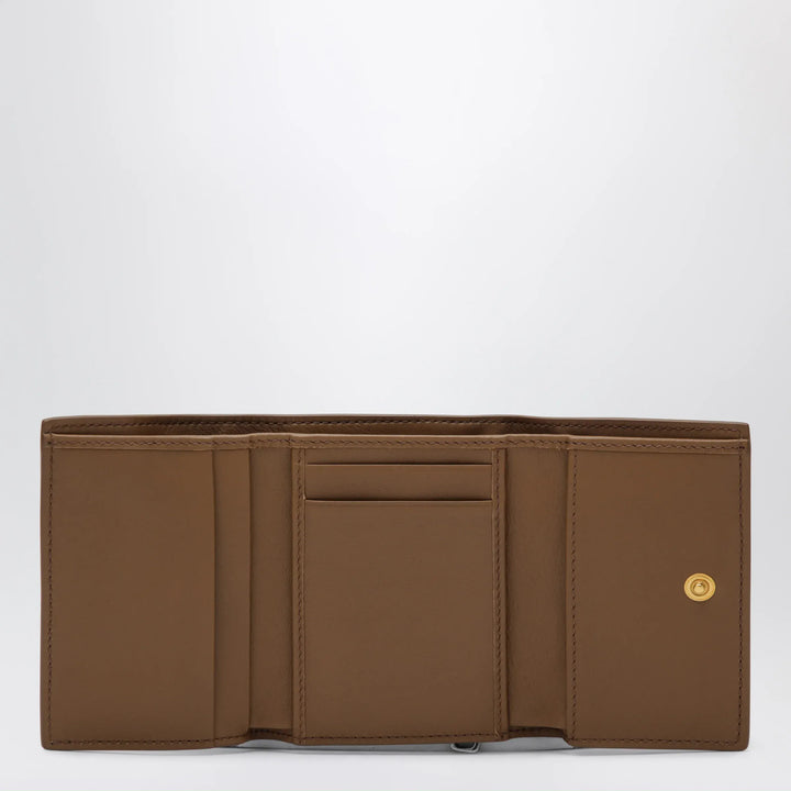 Dolce&amp;Gabbana - Plongé calfskin wallet in caramel Brand Apparel &amp; Accessories TU