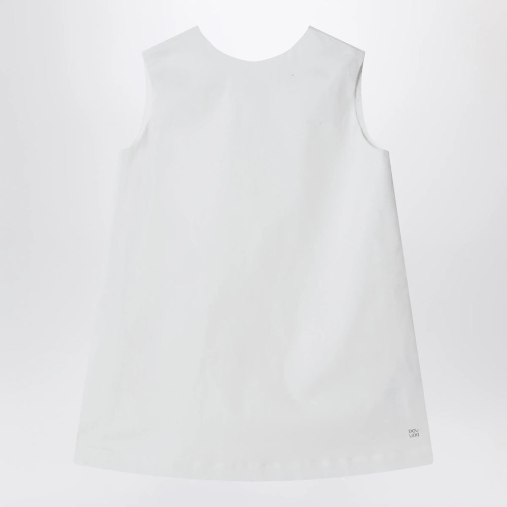 Douuod - Camomilla ivory dress with bow Brand Apparel & Accessories 10