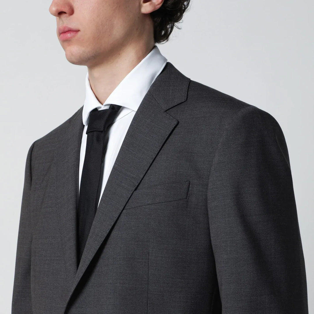Dsquared2 - Grey single-breasted suit in wool blend Brand Apparel &amp; Accessories