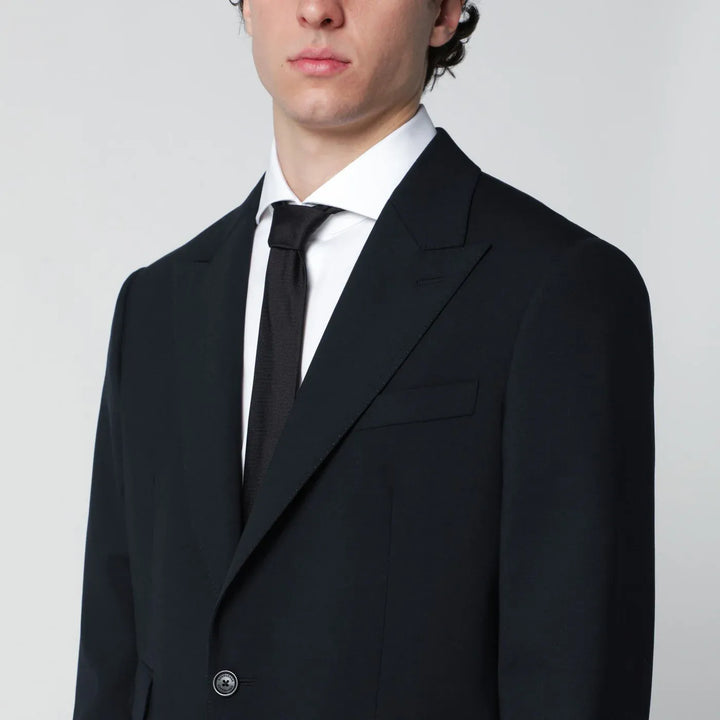 Dsquared2 - Navy blue single-breasted suit in wool blend Brand Apparel &amp; Accessories
