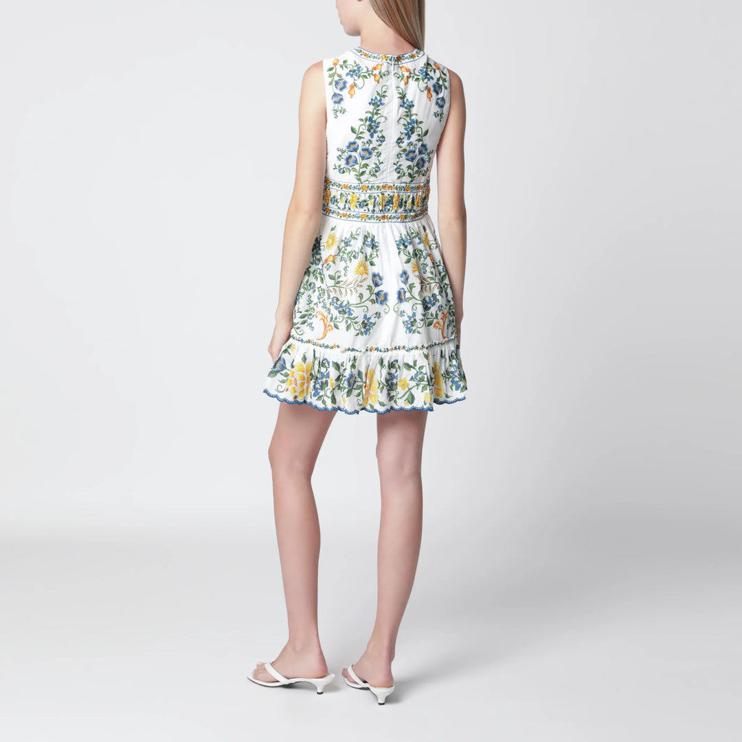 FARM Rio - Ivory Emily mini dress with floral print Brand Apparel &amp; Accessories