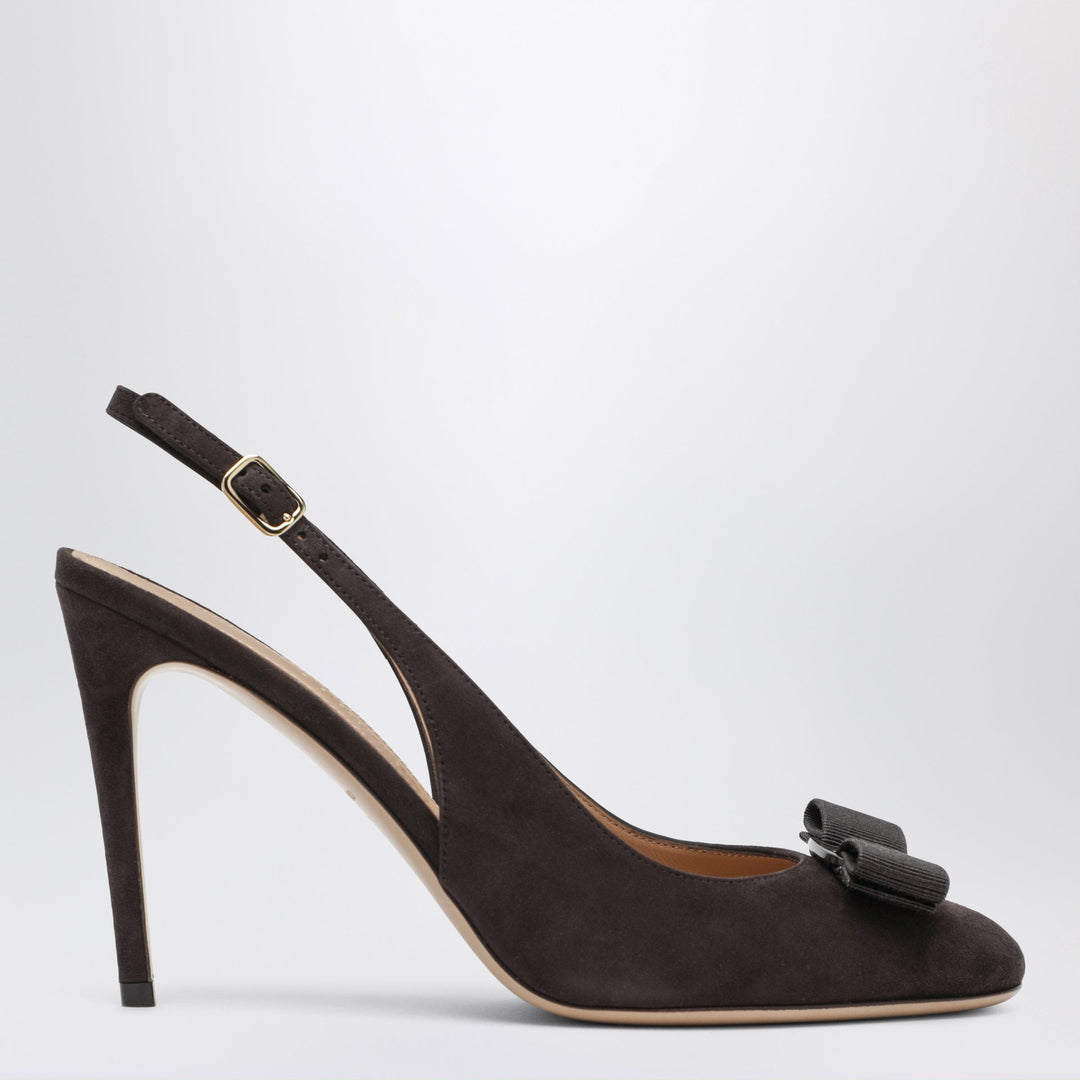 Apparel & Accessories Ferragamo - Vara bow slingbacks Dark Brown Brand