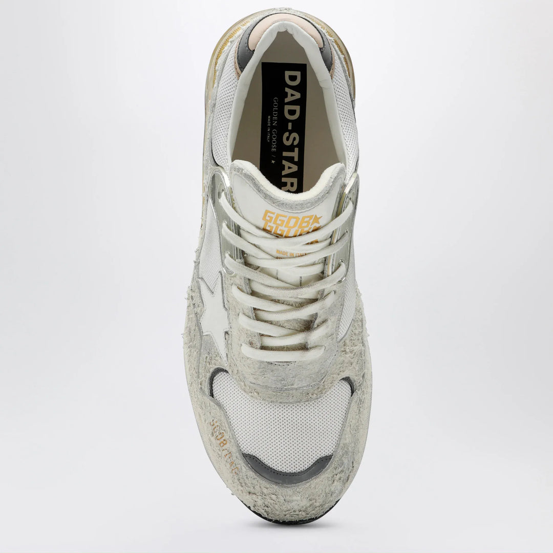 Golden Goose - Dad-Star trainers in suede and white/silver mesh Brand Apparel &amp; Accessories