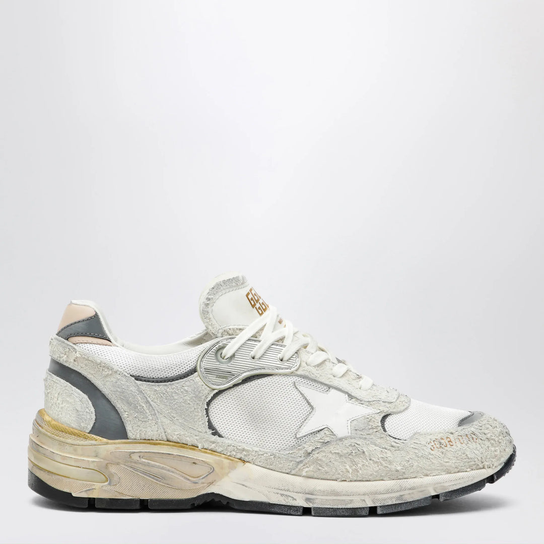 Golden Goose - Dad-Star trainers in suede and white/silver mesh Brand Apparel &amp; Accessories 41 IT