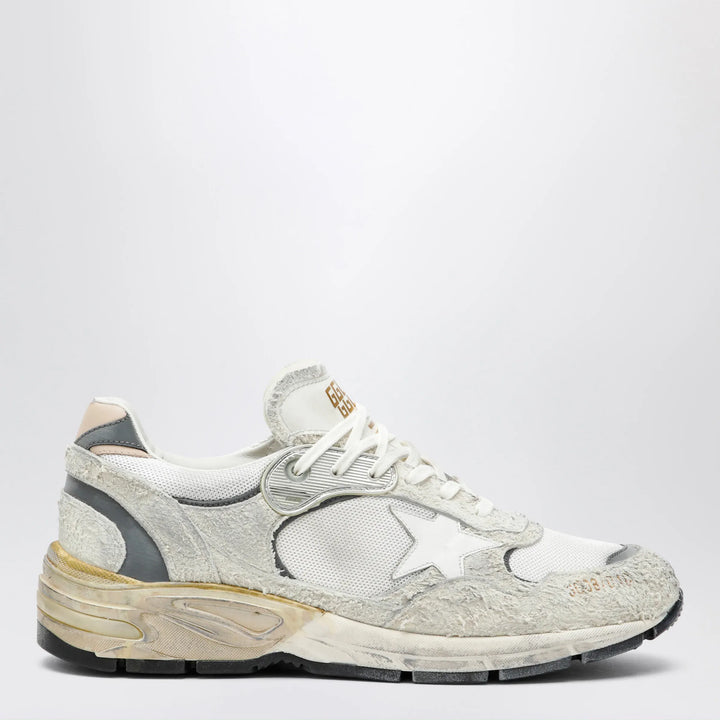 Golden Goose - Dad-Star trainers in suede and white/silver mesh Brand Apparel &amp; Accessories 41 IT