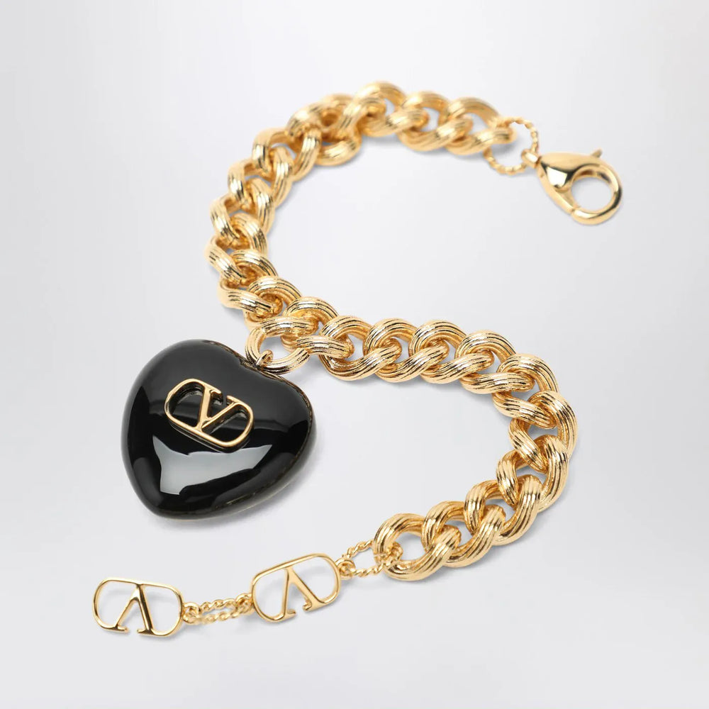 Valentino Garavani - Coer Royal bracelet gold-coloured in metal Brand Apparel & Accessories > Jewelry S