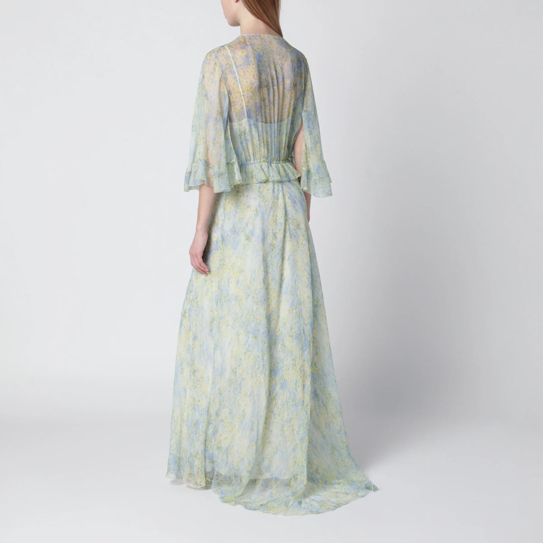 Long dress with floral pattern Brand Apparel &amp; Accessories 42  IT