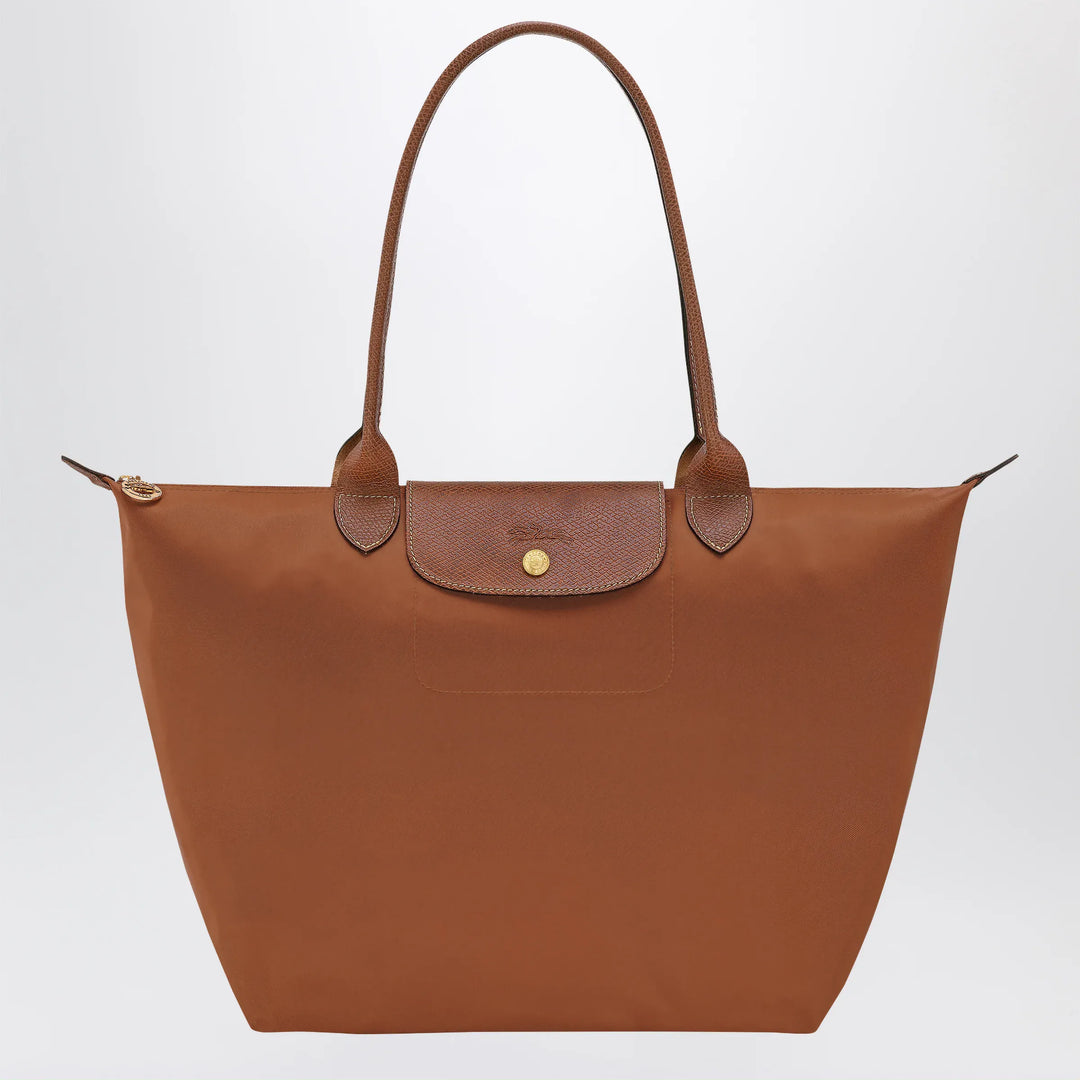 Longchamp - Cognac Le Pliage Original L bag Brand Apparel & Accessories U