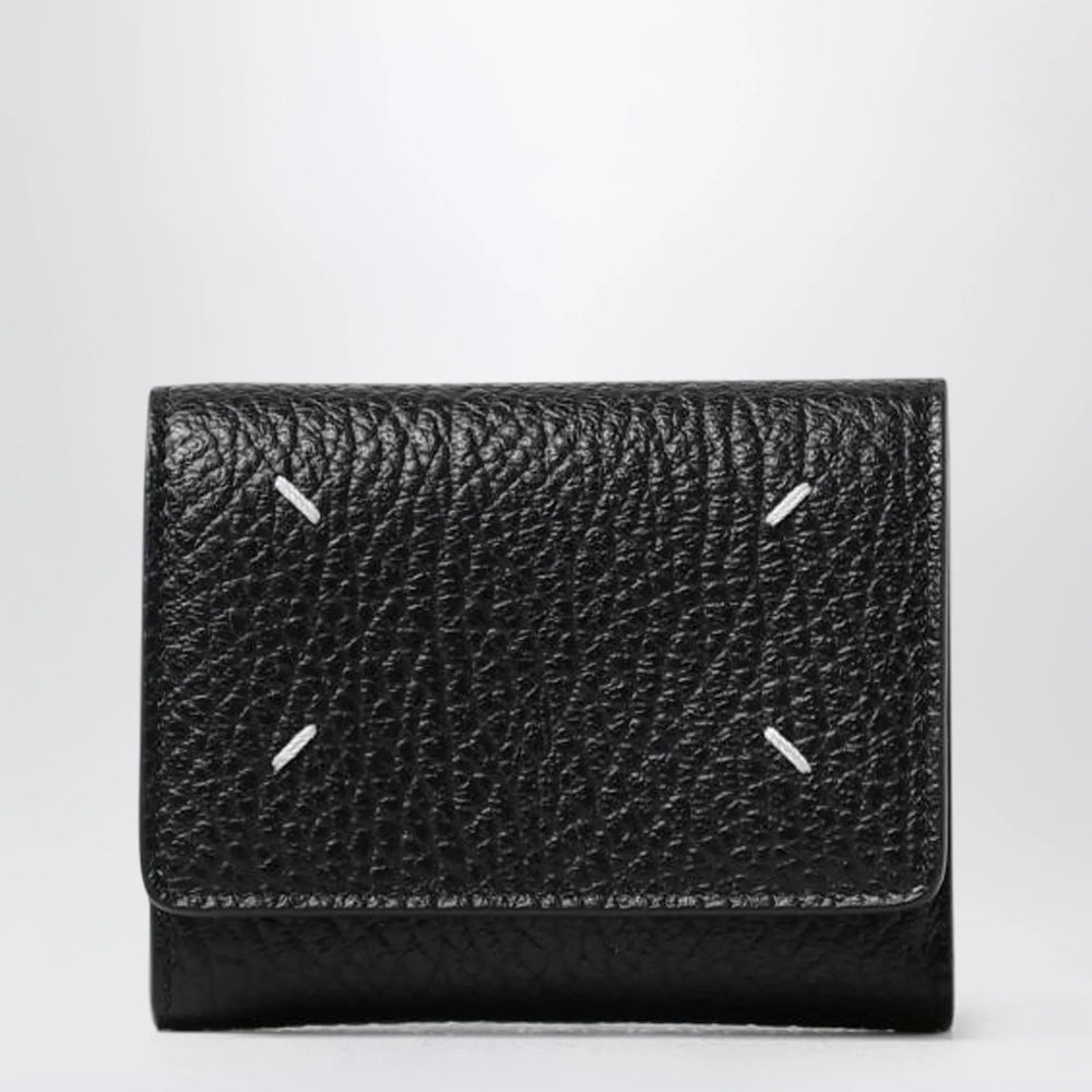 Maison Margiela - Four Stitches trifold wallet black Brand Apparel & Accessories TU