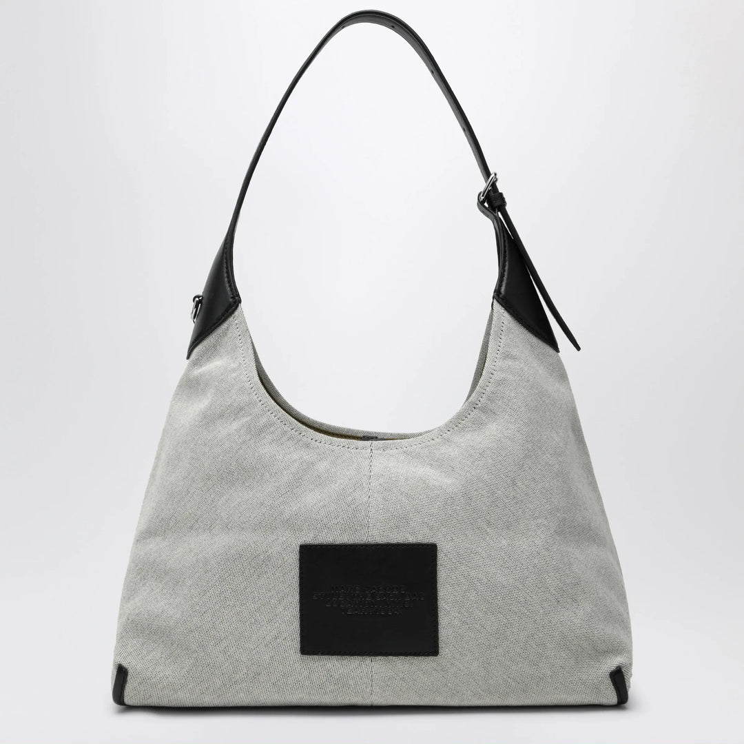 Marc Jacobs - Sack Bag bucket bag in canvas and leather ivory/black Brand Apparel &amp; Accessories TU