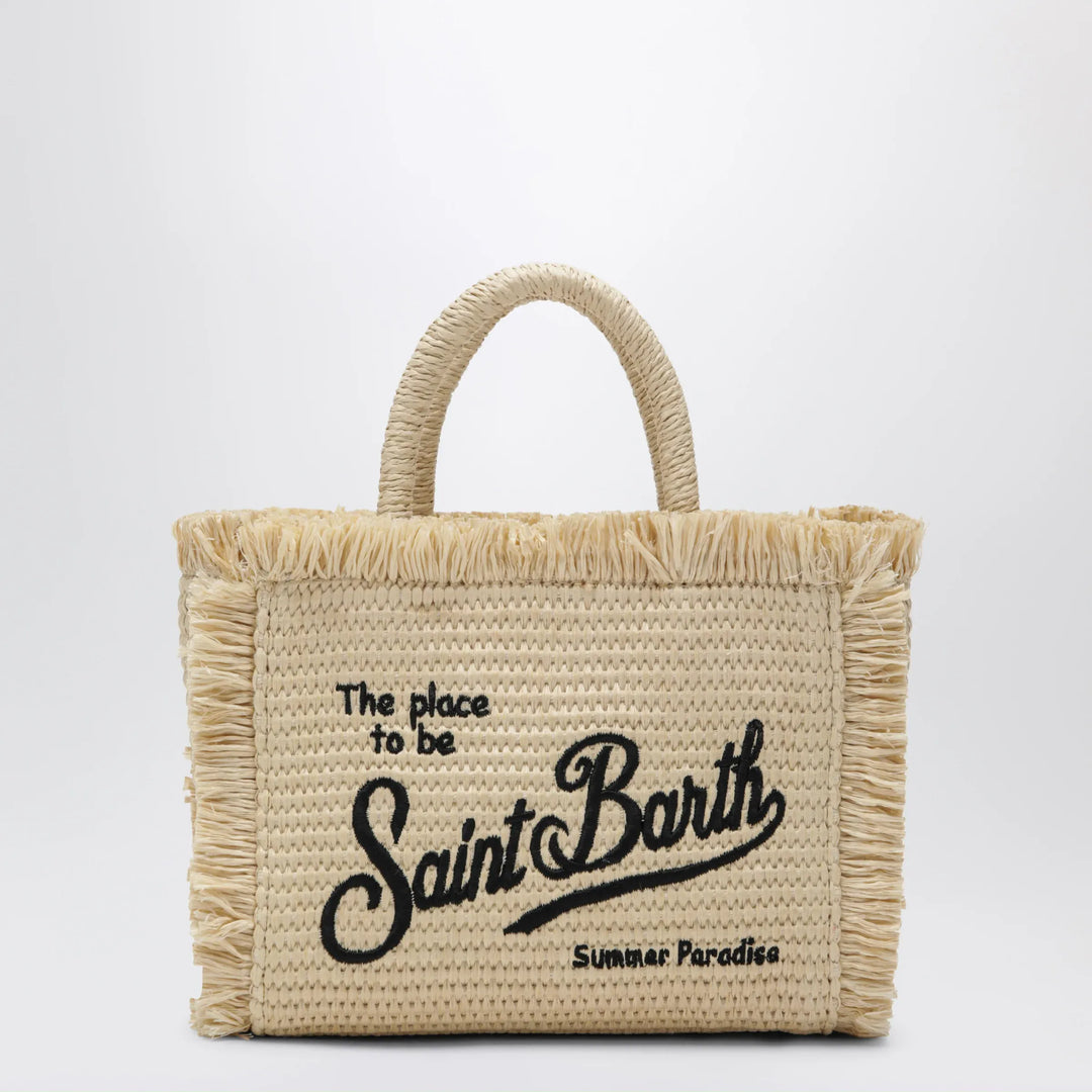 MC2 Saint Barth - Small Colette bag in straw-effect fabric Brand Apparel & Accessories TU