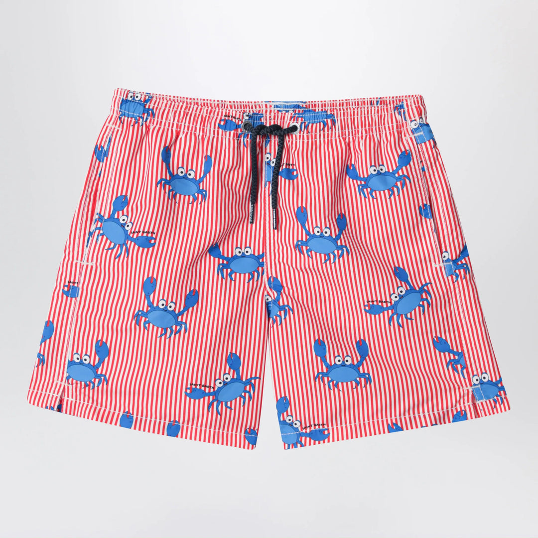 MC2 Saint Barth - Striped swimsuit with crabs Brand Apparel &amp; Accessories 4