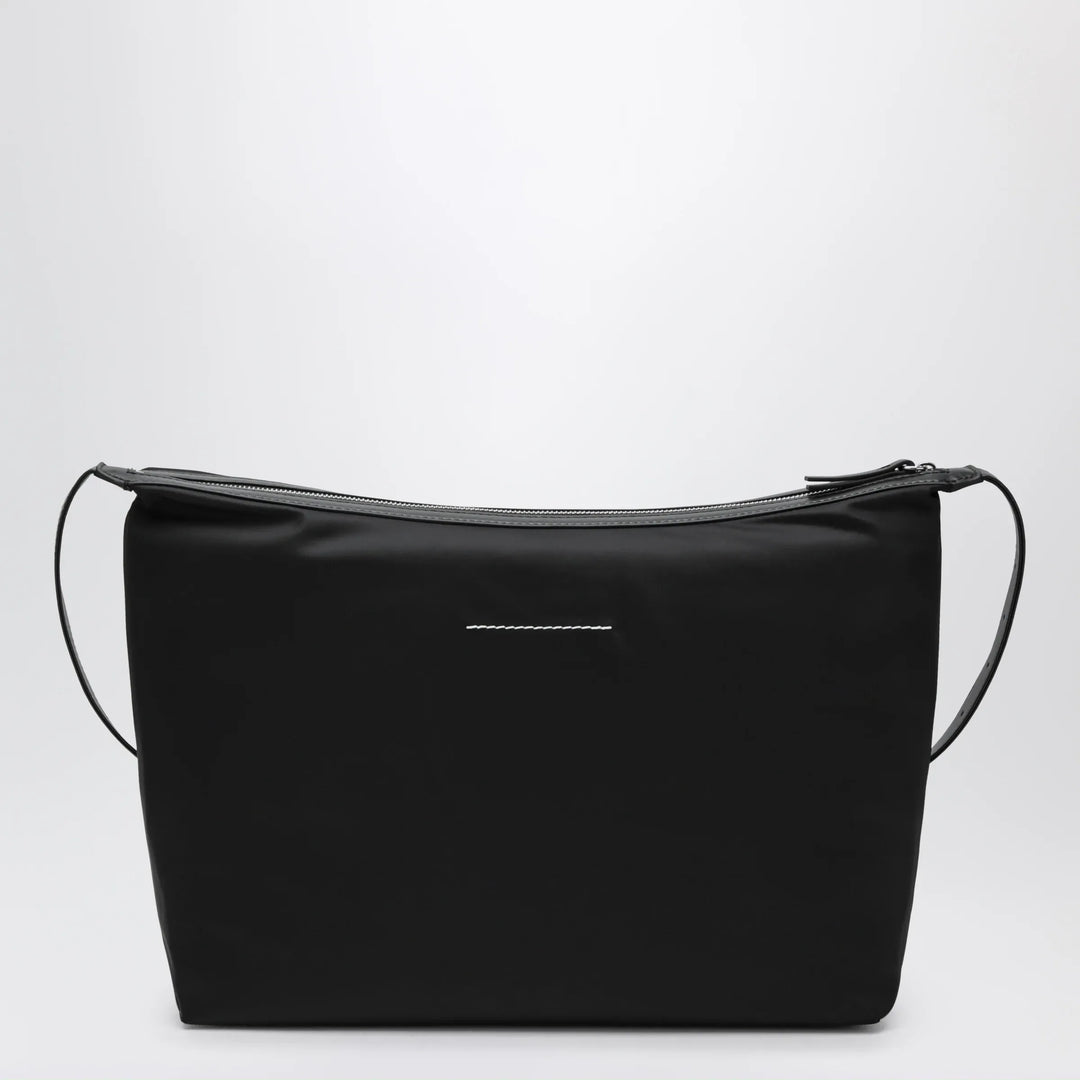 MM6 Maison Margiela - Numeric crossbody bag in nylon and leather black Brand Apparel &amp; Accessories TU