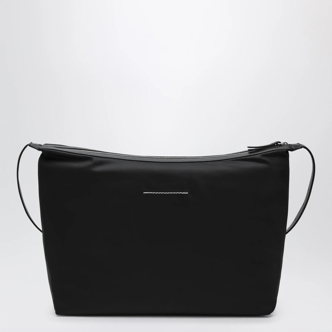 MM6 Maison Margiela - Numeric crossbody bag in nylon and leather black Brand Apparel &amp; Accessories TU