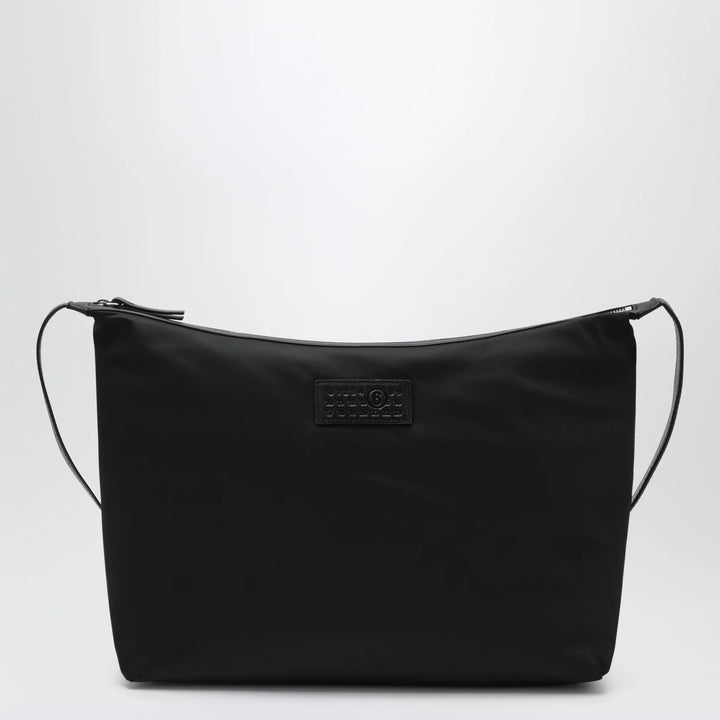MM6 Maison Margiela - Numeric crossbody bag in nylon and leather black Brand Apparel &amp; Accessories TU