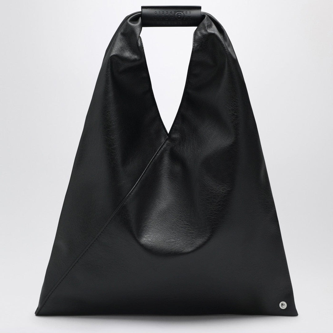 Apparel &amp; Accessories TU MM6 Maison Margiela - Small Japanese bag in black eco leather Brand
