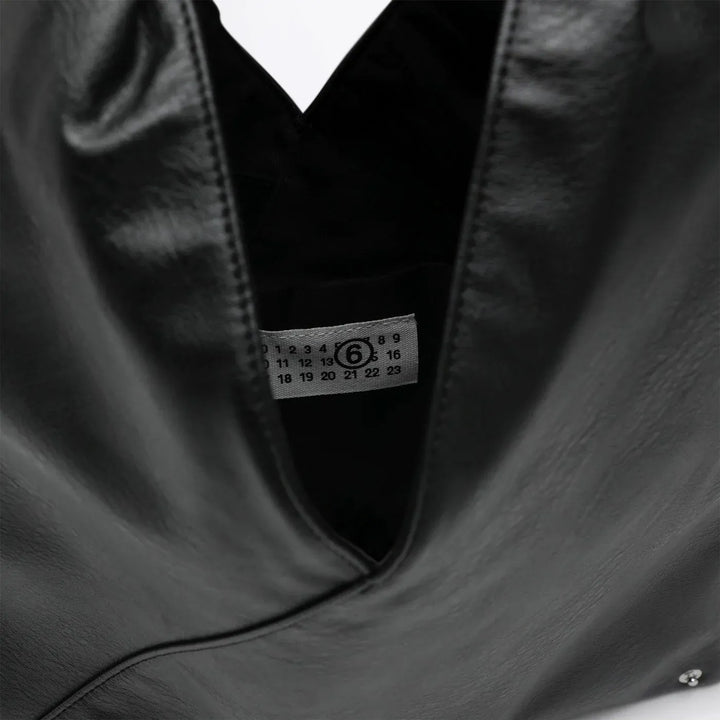 MM6 Maison Margiela - Small Japanese bag in black eco leather Brand Apparel &amp; Accessories TU
