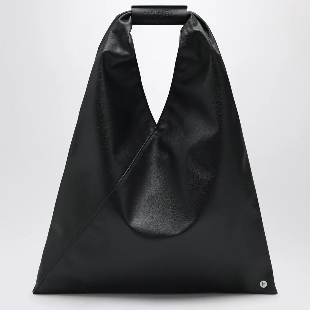 MM6 Maison Margiela - Small Japanese bag in black eco leather Brand Apparel & Accessories TU