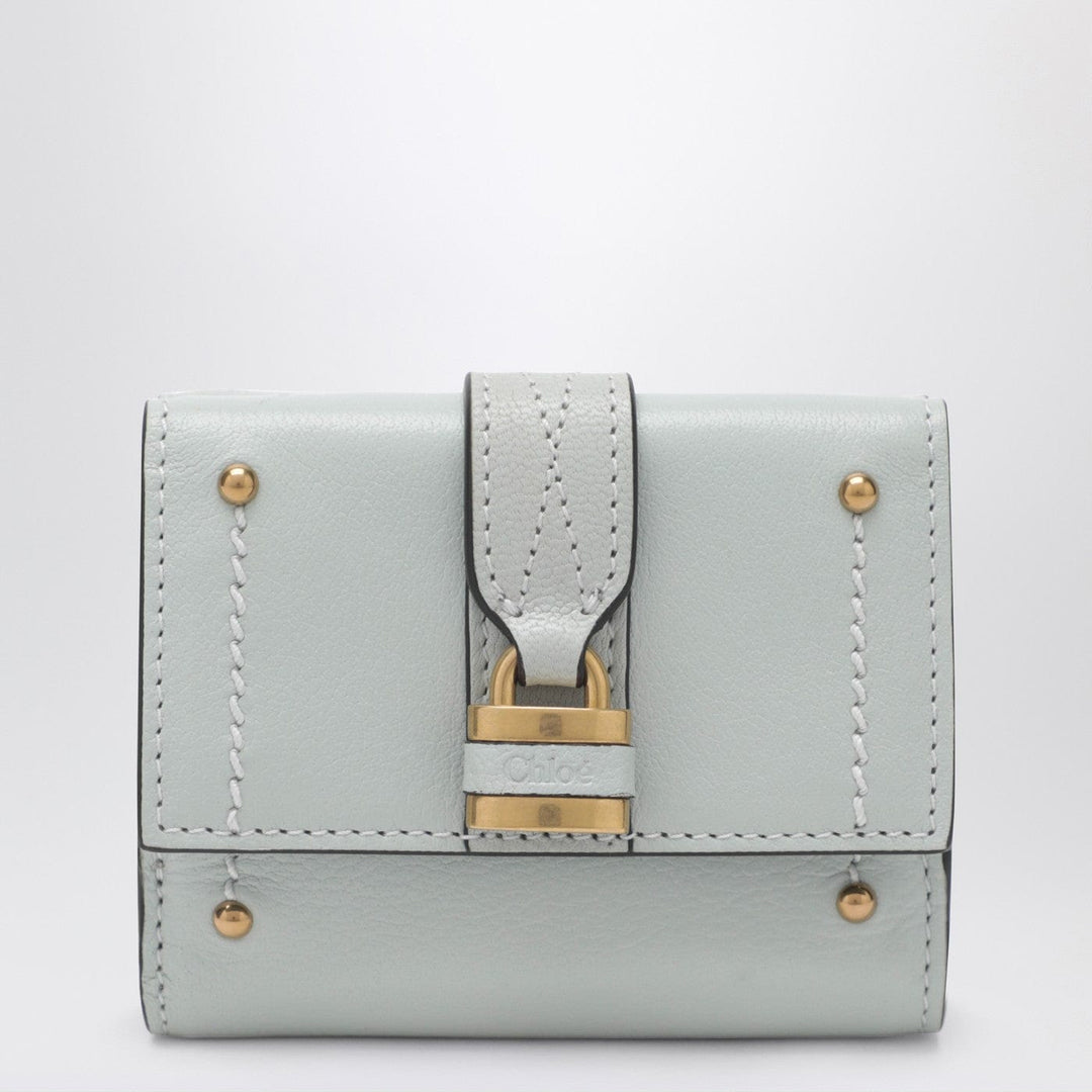 Apparel &amp; Accessories TU Paddington mini trifold wallet in aqua blue leather Brand