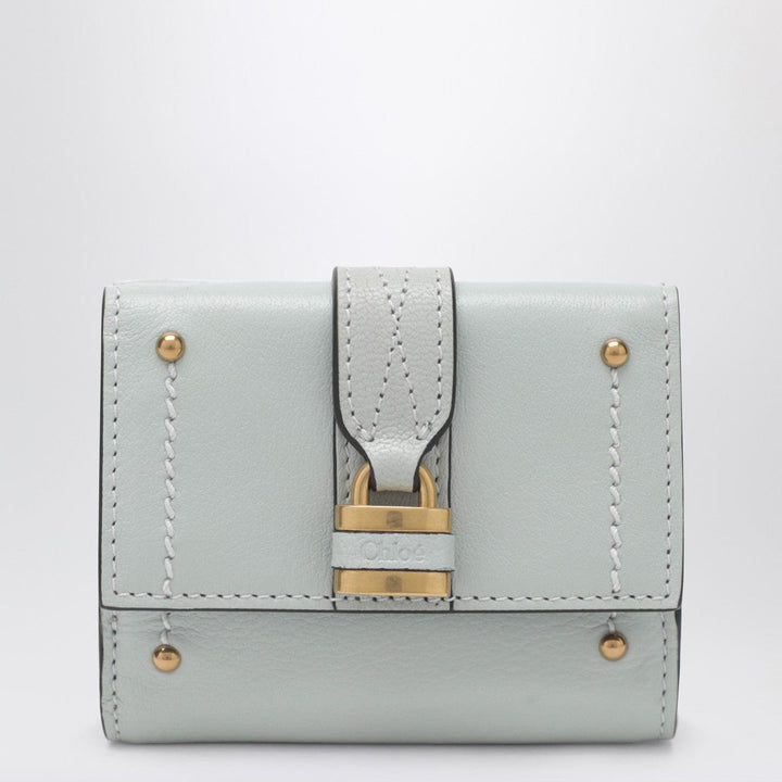 Apparel &amp; Accessories TU Paddington mini trifold wallet in aqua blue leather Brand