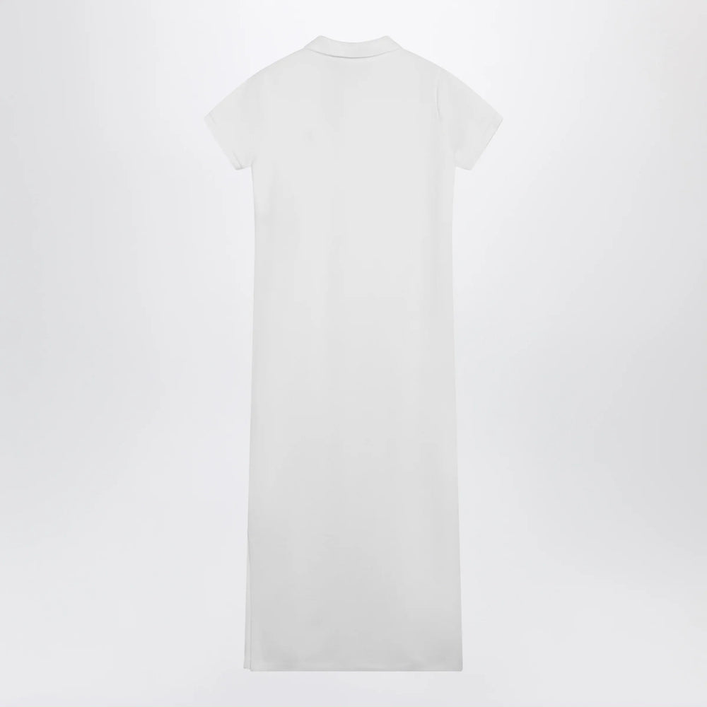 Polo Ralph Lauren - Long dress in white cotton with logo Brand Apparel & Accessories S