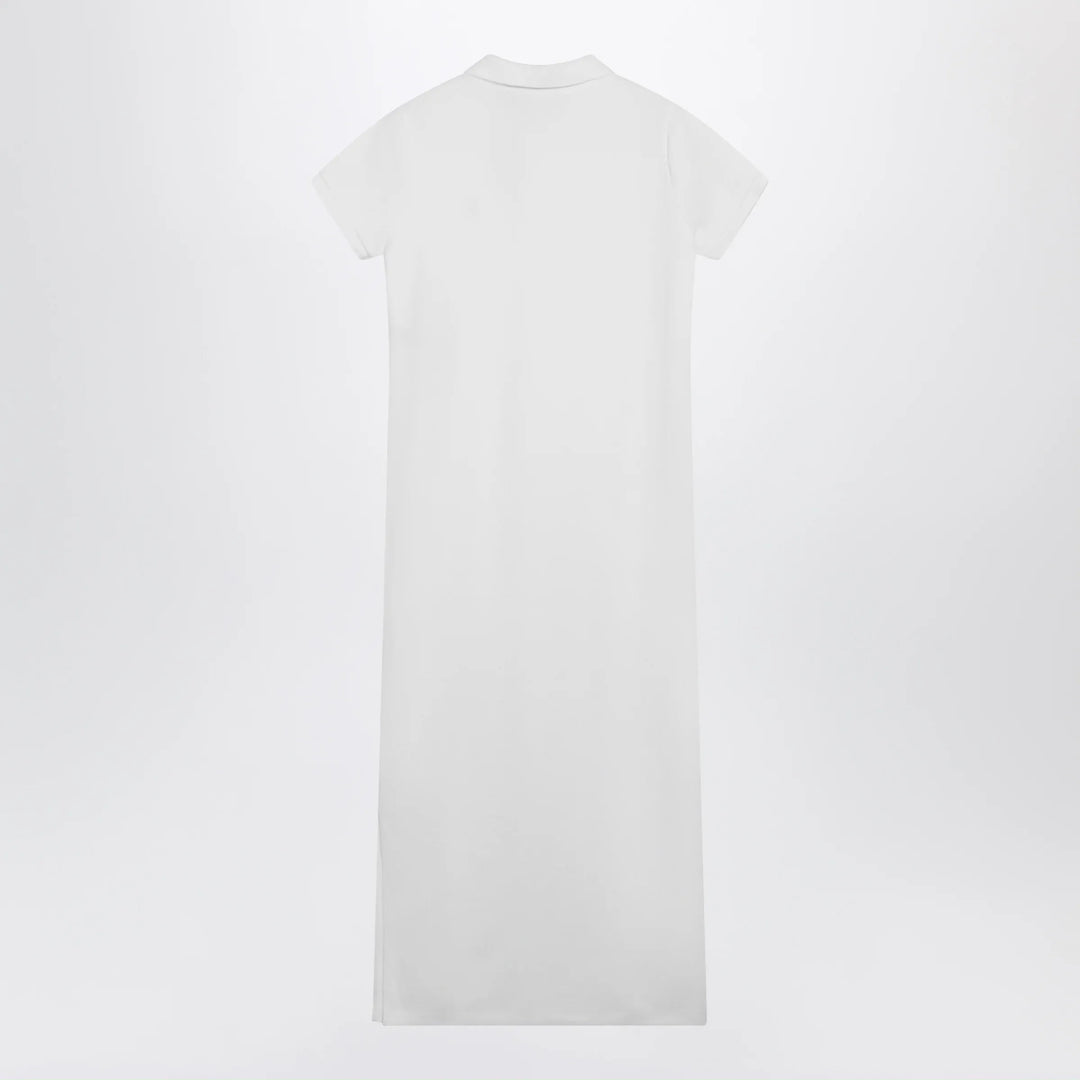 Polo Ralph Lauren - Long dress in white cotton with logo Brand Apparel &amp; Accessories S