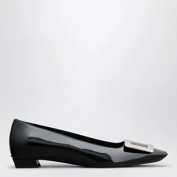 ROGER VIVIER - Belle Vivier black patent leather ballet flats Brand Apparel &amp; Accessories 38 IT