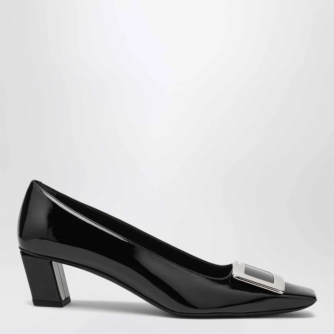 ROGER VIVIER - Belle Vivier patent leather black décolletés Brand Apparel &amp; Accessories