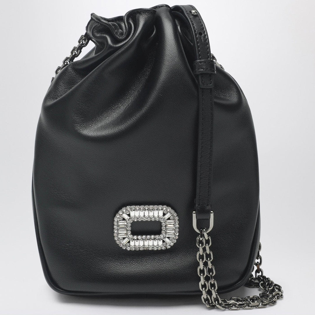 Apparel &amp; Accessories TU ROGER VIVIER - Nano Pilgrim bag in black leather Brand