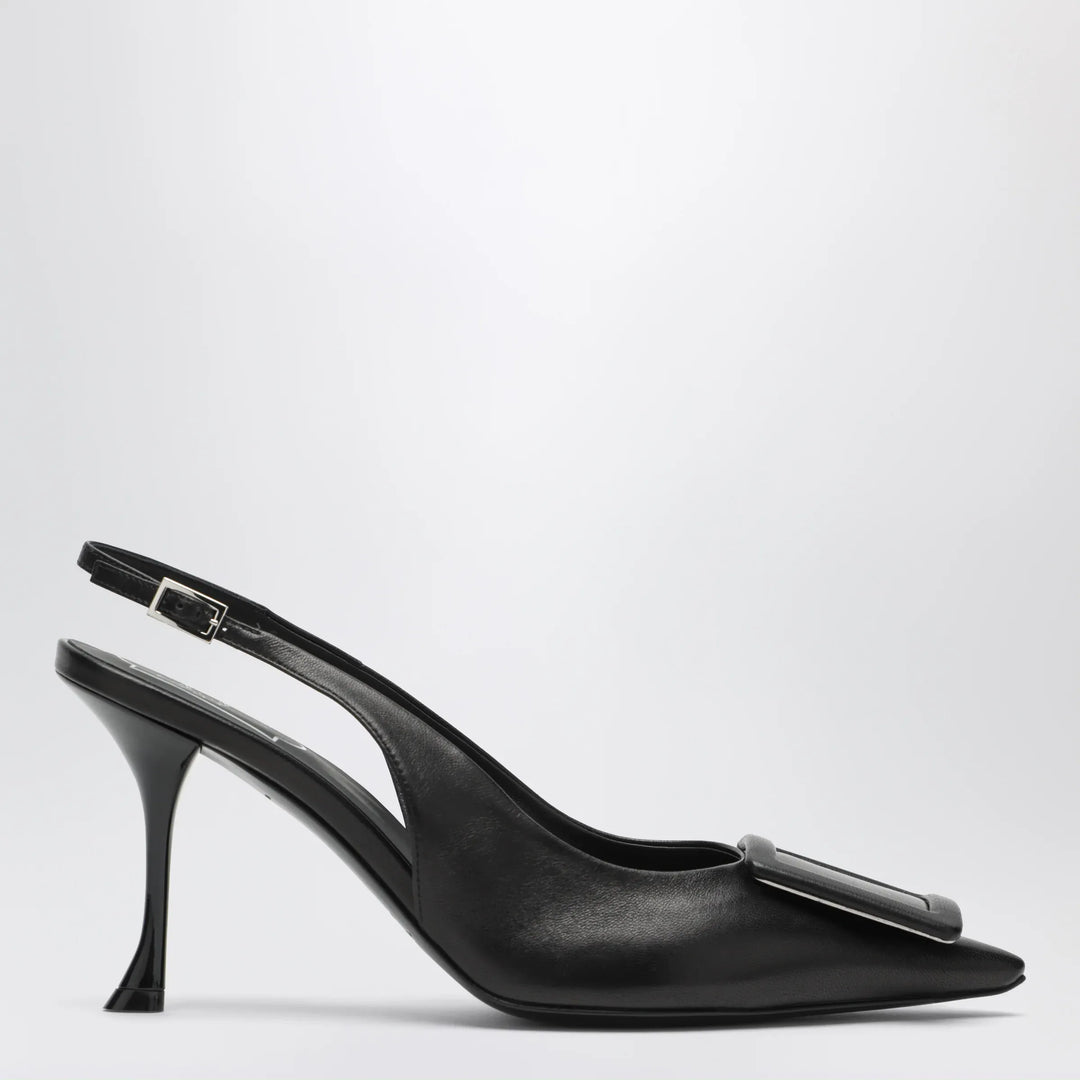 ROGER VIVIER - Viv in the City' nappa leather slingbacks black Brand Apparel & Accessories 36 IT