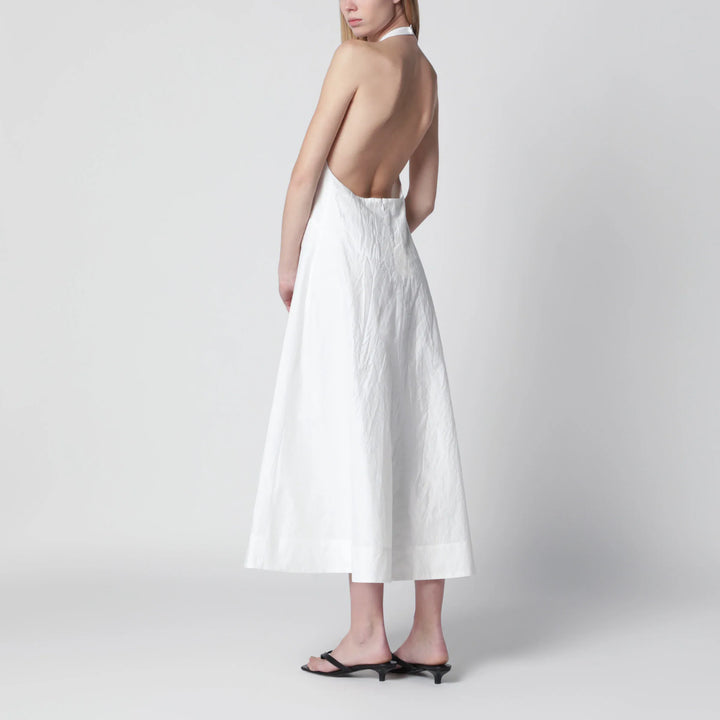 Róhe - White midi dress in cotton blend Brand Apparel &amp; Accessories