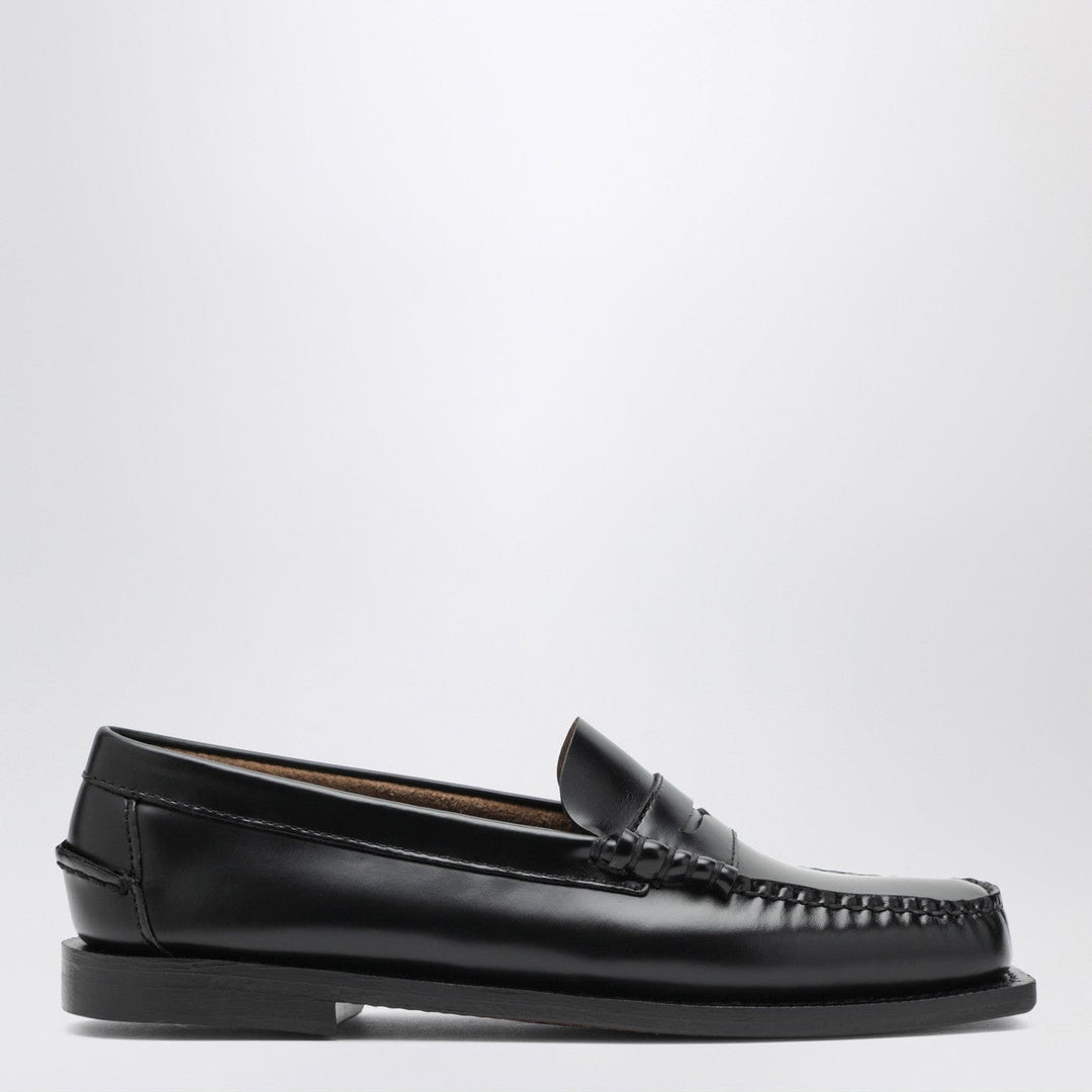 Apparel & Accessories Sebago - Black Madison moccasins in leather Brand