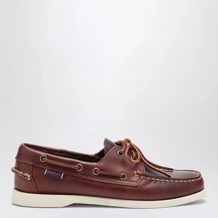 Sebago - Moccasin Docksides Portland Waxed brown Brand Apparel &amp; Accessories