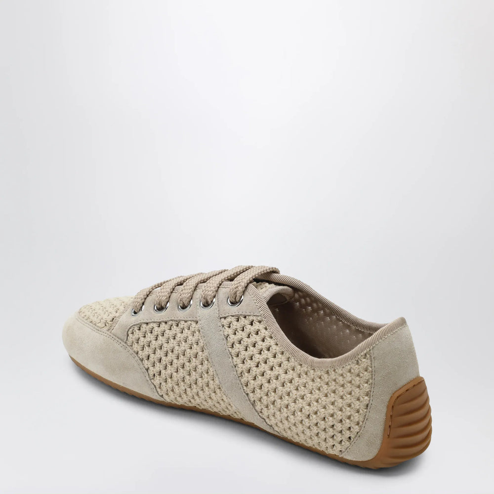 Givenchy - Slim Sneakers in mesh and suede Brand Apparel & Accessories > Shoes