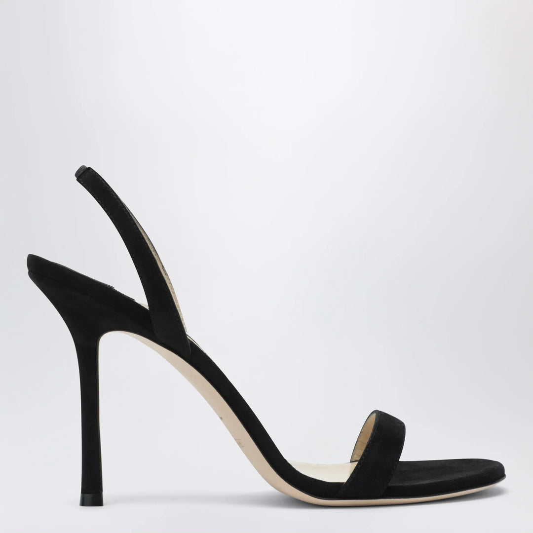 Jimmy Choo - Jenn 100 black suede sandals Brand Apparel &amp; Accessories > Shoes
