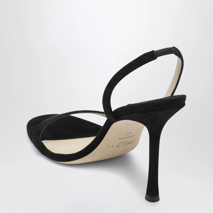 Jimmy Choo - Jenn 100 black suede sandals Brand Apparel &amp; Accessories > Shoes