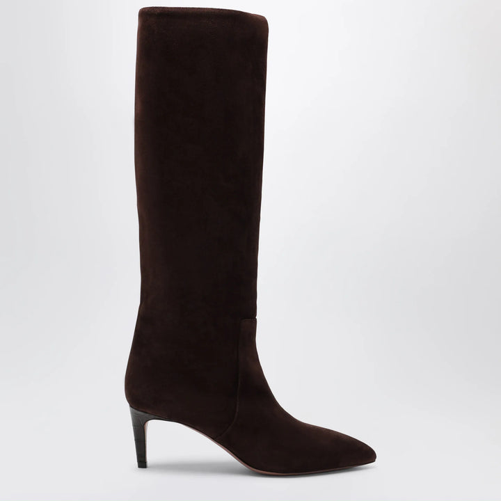 Paris Texas - Chocolate suede pointed-toe boots Brand Apparel &amp; Accessories > Shoes 36 IT