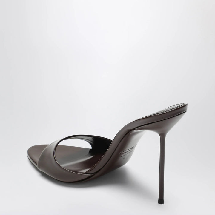 Paris Texas - Lidia mules in ebony patent leather Brand Apparel &amp; Accessories > Shoes