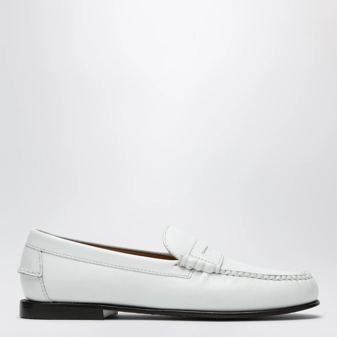 Sebago - Danielle white leather loafers Brand Apparel &amp; Accessories > Shoes 6,5 US